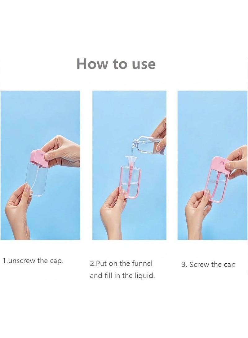 Refillable Perfume Spray Bottle 39ml – Ultra Slim Card Design Travel Atomizer – Portable Pocket Perfume Container for Fragrance, Air Freshener, Toner, Hand Sanitizer & Skincare Products - Image 3