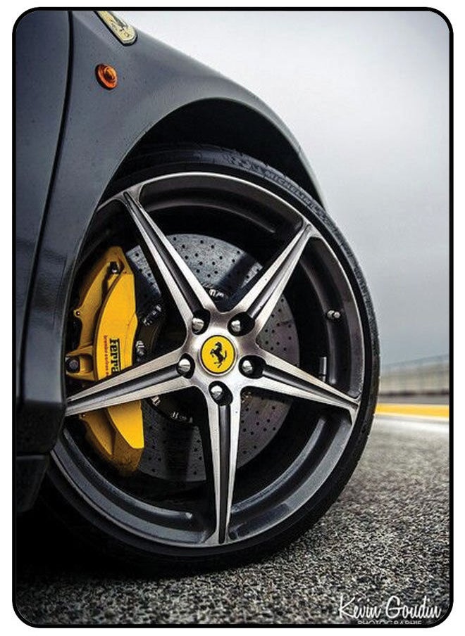 EYE CATCH - Protective Case Cover For Samsung Galaxy Tab S5E 10.5 Inch Ferrari Wheel - Image 1