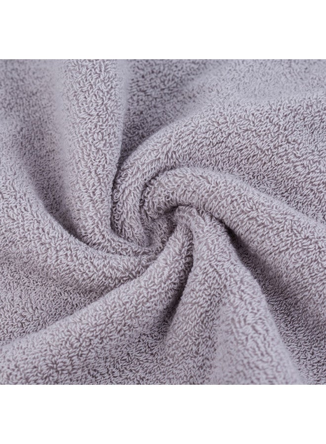 Sanli A-class Long-staple Cotton, Star-rated Hotel, Thickened, Absorbent, High-end Bath Towel, 90×170cm, 950g/piece, Light Gray - Image 4