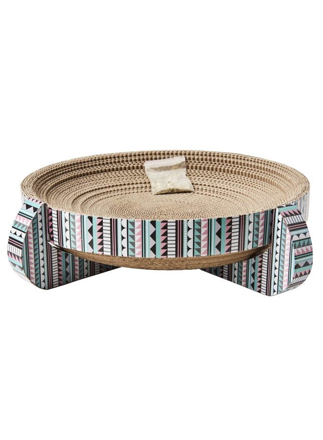 Spot Ethical Products Corrugated Cardboard Cat Scratcher / 17" Ramp/with Catnip and Silver Vine - Image 1