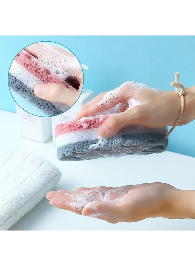 Quantum 6 PCS Bath Sponge, Deep Cleansing loofah Bath Sponge Body Scrubber, Shower Loofah Sponge for Dead Skin Removal - Image 3