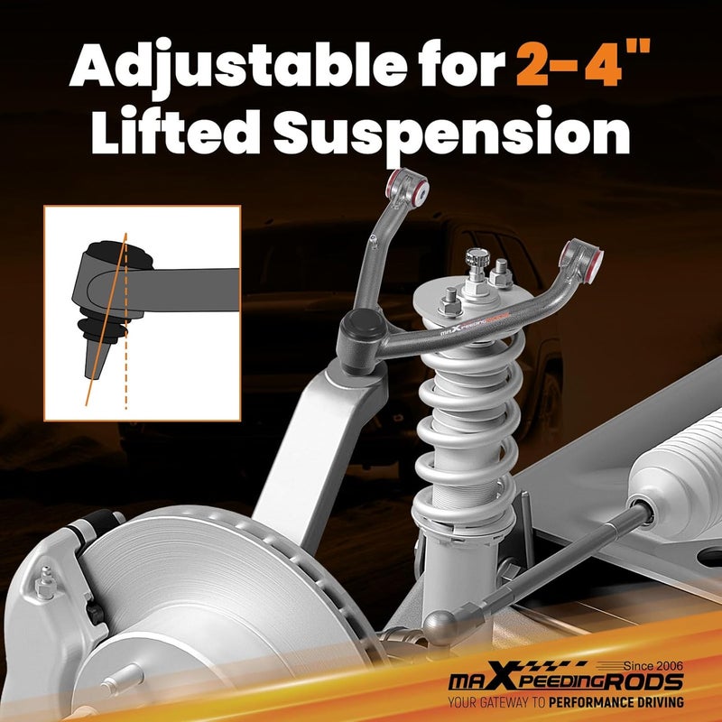 maXpeedingrods ذراع التحكم العلوي المرتفع من maXpeedingrods لشيفروليه وجي إم سي - Image 5