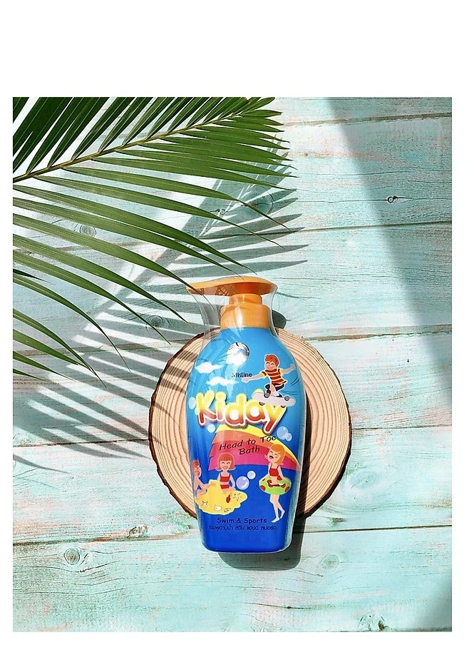 ميستين غسول جسم للأطفال لجميع الأغراض الرياضية والمائية 400 مل - Image 3