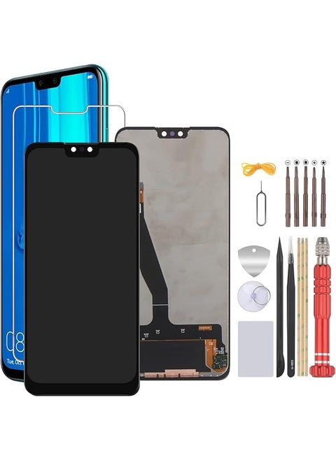 Hyyt Black Replacement For Huawei Y9 2019 Enjoy 9 Plus Jkm Lx1 Jkm Lx2 Jkm Lx3 Lcd Display Digitizer Assembly Screen Touch Panel With 1 Piece Of Tempered Film And 1 Installation Tools