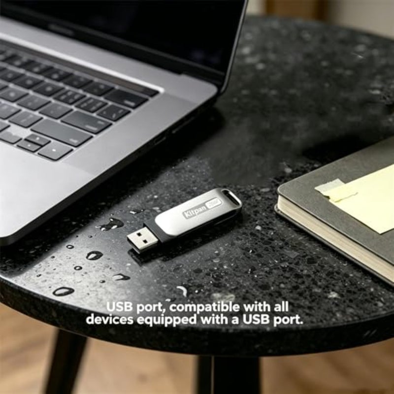 محرك أقراص فلاش سعة 256 جيجابايت، محرك أقراص فلاش USB C مع تصميم دوار مزدوج USB-C وUSB-A - محرك أقراص فلاش USB عالي السرعة لهواتف Android والكمبيوتر المحمول والكمبيوتر الشخصي والسيارة والتلفزيون الذكي 256 جيجابايت - Image 5