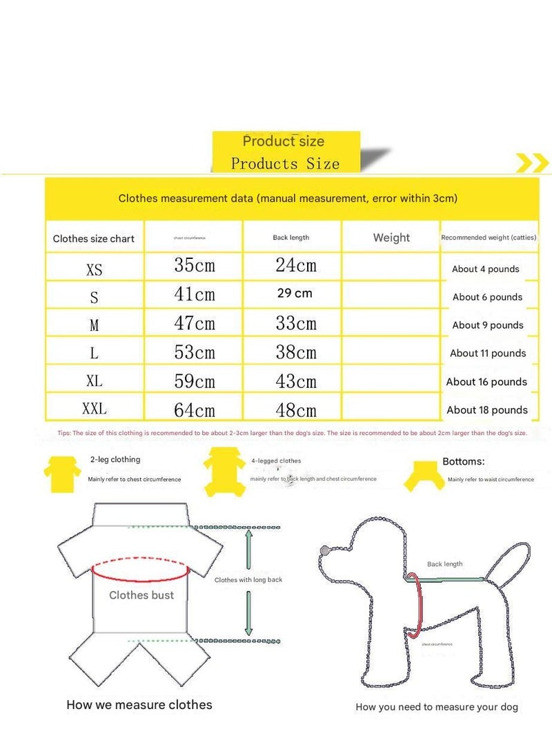 ايه ام ملابس الحيوانات الأليفة معطف بغطاء رأس للكلاب، ملابس خارجية دافئة، سترة لطيفة على شكل قلب للكلاب الأليفة والقطط في الشتاء - Image 4