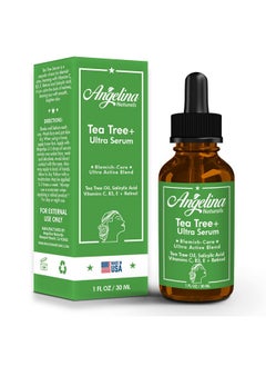 Tea Tree + Ultra Serum For Clear Skin & Blemish Care Blended With Tea Tree Oil Niacinamide Salicylic Acid & Retinol 1 Fl Oz - pzsku/Z3552C6DB55A49BDC3A75Z/45/_/1721908132/502ee3ad-5aa6-4d5d-af84-12473a81cc18