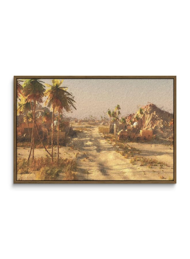 Home Gallery Palm Desert Town Canvas Wall Art 120x80 - Image 3