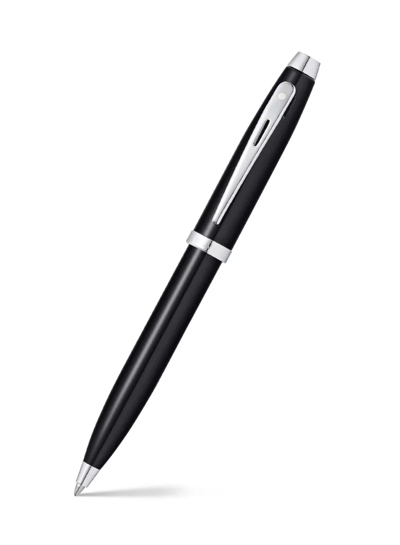 SHEAFFER Sheaffer® 100 Glossy Black Ballpoint Pen With Chrome Trims