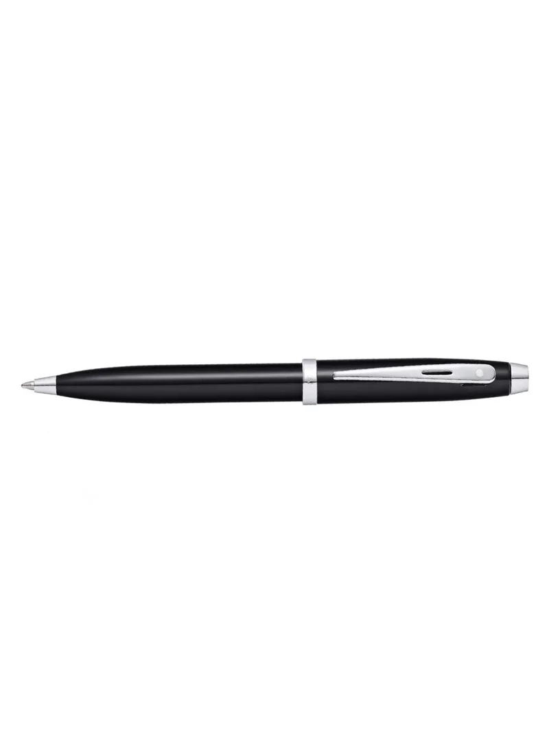 SHEAFFER Sheaffer® 100 Glossy Black Ballpoint Pen With Chrome Trims