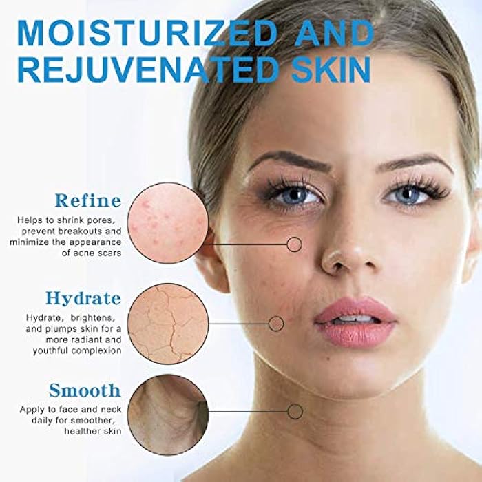 NUSPA 100% Pure Hyaluronic Acid Serum for Face Neck Body with Vitamin C Vitamin E for Skincare Hydrate, Moisturizer, Plump Skin, Reduce Wrinkles, Anti Aging Serum, 2 Oz - Image 4