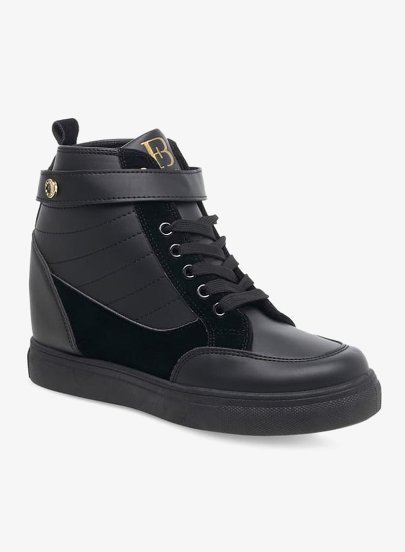 Flora Bella By Shoexpress Women's Pand Sneakers with Hook and Loop Closure - Image 2