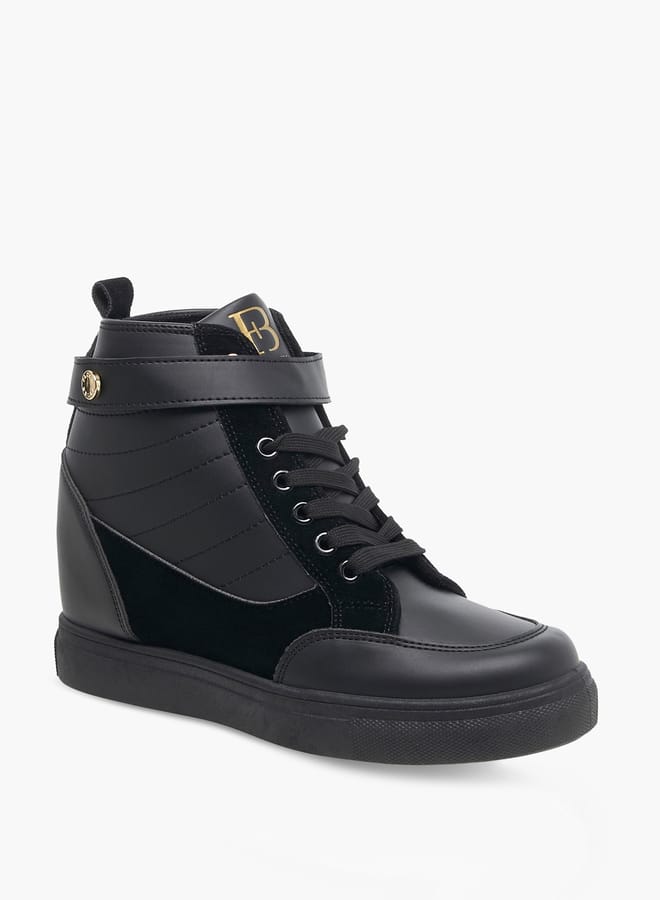 Flora Bella By Shoexpress Women's Pand Sneakers with Hook and Loop Closure  - Image 2