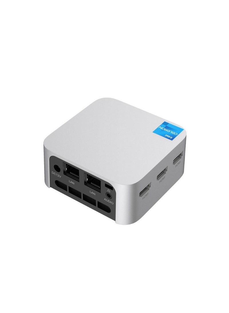 Generic T8 Plus Mini PC SSD Windows 11 Computer Dual LAN Three HD Firewall Server wifi 5(Intel Celeron N100 8G RAM, 128GB SSD) N100 8G 512G EU standard - Image 1