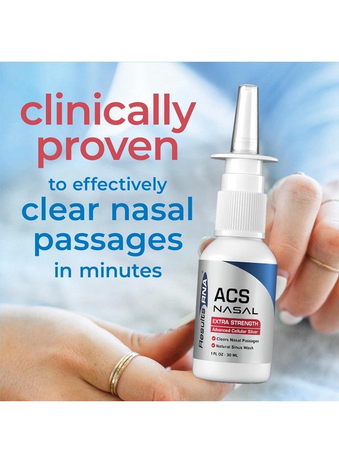 Results RNA Results RNA - ACS 200 Nasal Extra Strength - The Most Effective Nasal Wash Available. Clears Nasal Passages Helping You Breathe Deeply, Day & Night. Clinically Proven. Doctor Recommended (90 servings)  - Image 1