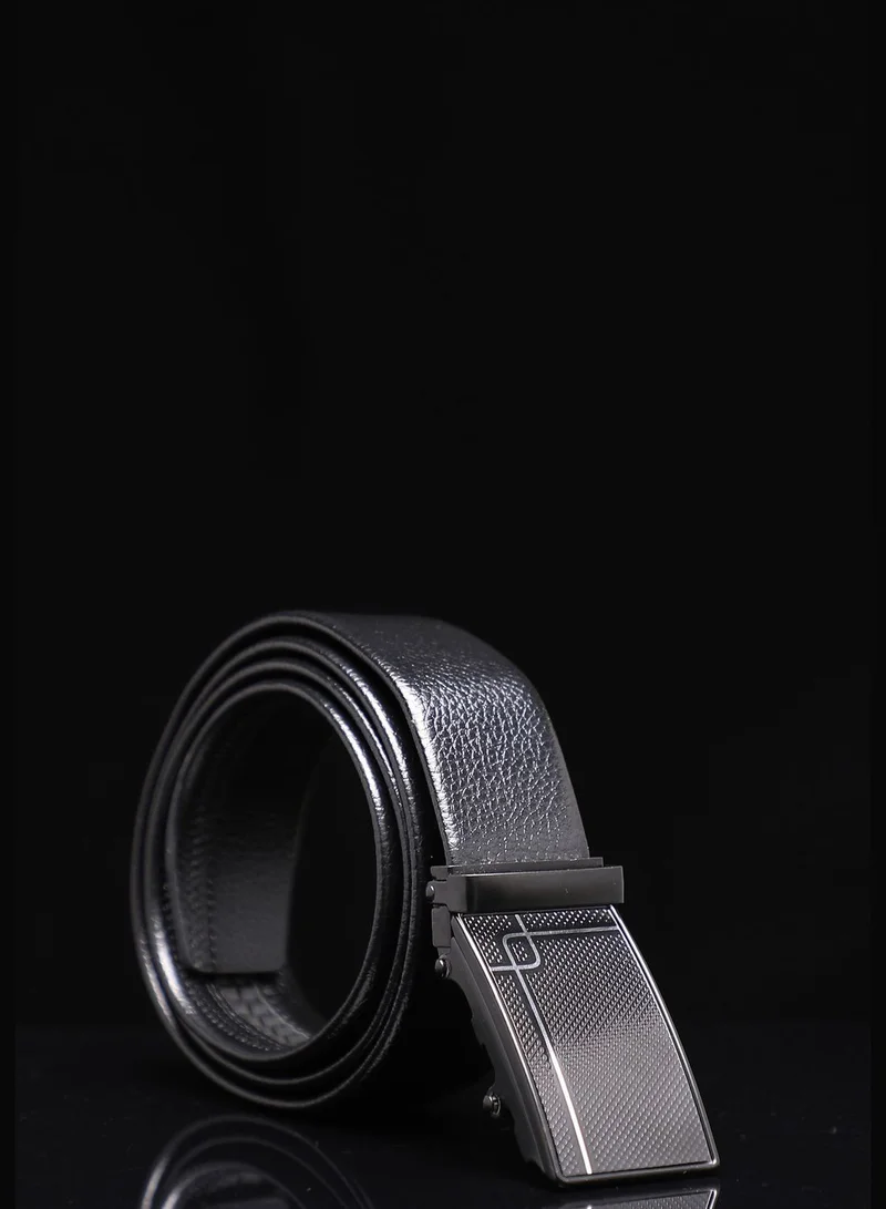 French Accent Casual Solid PU Leather Waist Belt For Men