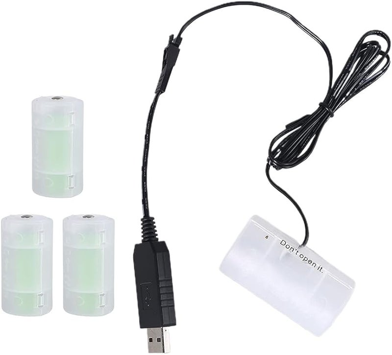 محول بطارية 6V نوع D إلى USB للساعات والألعاب والمصابيح والأجهزة - Image 1
