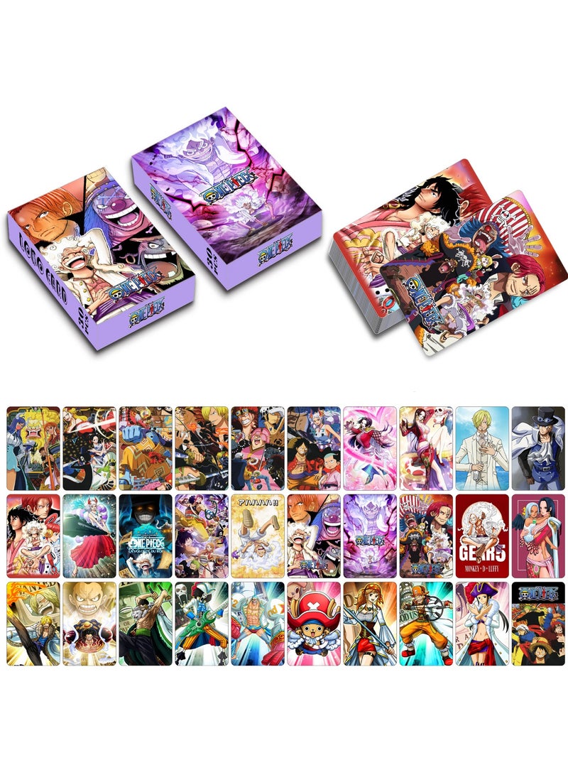 30-Piece Anime One Piece Photo Lomo Cards - Image 4