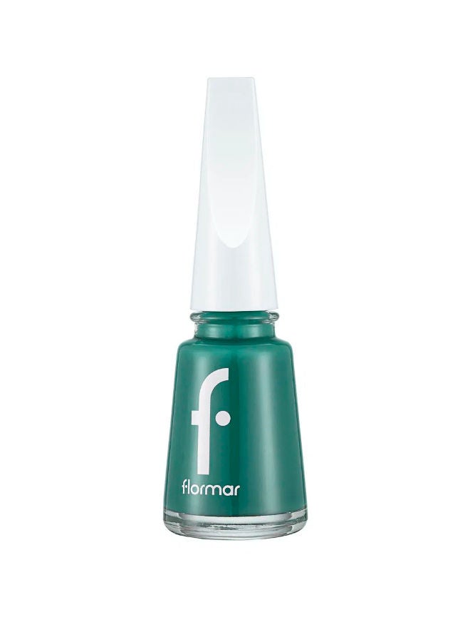 flormar Nail Enamel High Pigment & Shiny Finish Nail Polish 450 Blue Industry Bundle - Image 2