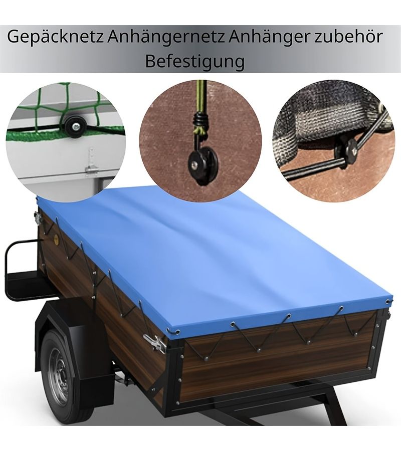 Black 4pcs Luggage Net Trunk Hooks With 3 Installation Methods Practical Car Modification Tools - Image 4