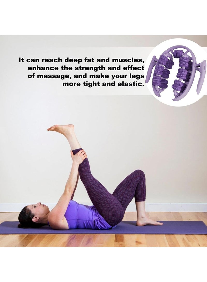 general Muscle Roller, Massage Roller Trigger Point Roller Massager for calves, legs, arms, 360 degree rotatable, roller depth massage tool for relieving muscle soreness, stiffness, and tight muscles - Image 4