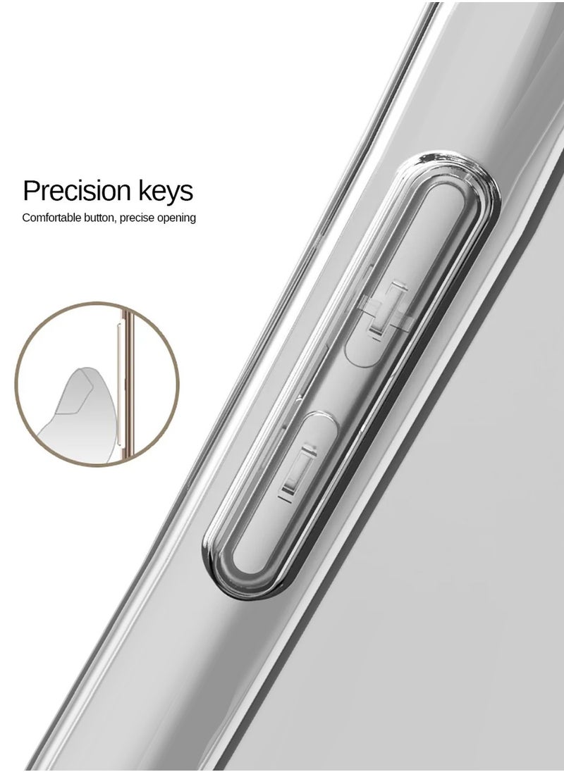 CHAPPELINE - Samsung Galaxy A26 5G 2025 AIRBAG CASE Series Premium Transparent Airbag Shockproof Anti-Yellowing with Iron Plate Case Cover - Clear - Image 1