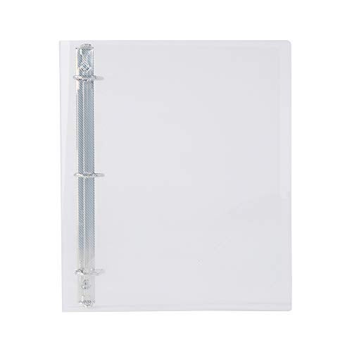 Filexec Products 1.5-Inch 3 Ring Binder, D Ring, Clear, Pack of 2, (50302-62233) - Image 3