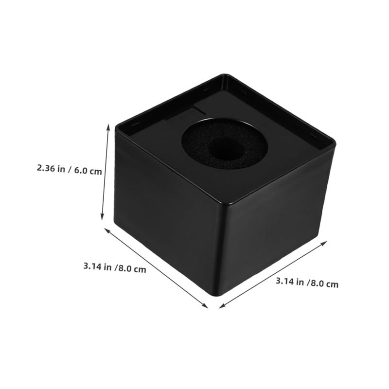 5 Pcs Square Microphone Flag Portable Cube Shaped Logo Station Lightweight Sturdy Design - Image 3