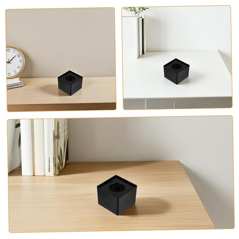 5 Pcs Square Microphone Flag Portable Cube Shaped Logo Station Lightweight Sturdy Design - Image 4