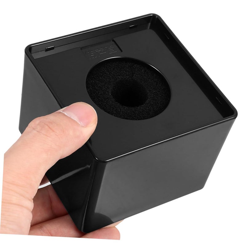 5 Pcs Square Microphone Flag Portable Cube Shaped Logo Station Lightweight Sturdy Design - Image 5