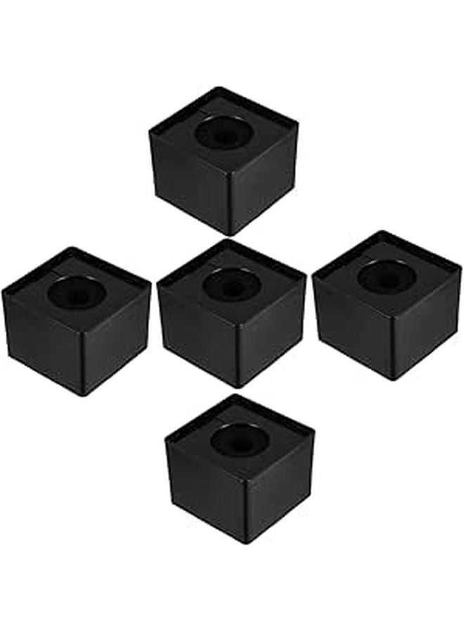 5 Pcs Square Microphone Flag Portable Cube Shaped Logo Station Lightweight Sturdy Design - Image 1