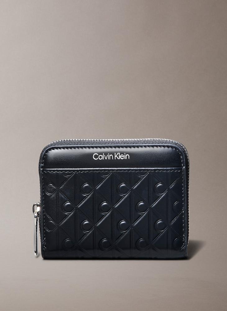 CALVIN KLEIN Soft Nappa Leather RFID Zip-Around Wallet - Image 1