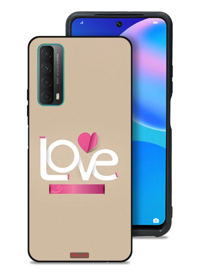 Tolwak Huawei Y7a Protective Case Cover Love Art - Image 1