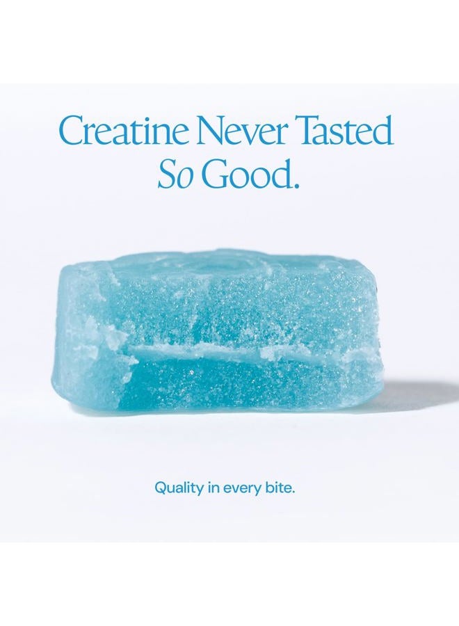 Sambucol Creatine Monohydrate Gummies for Men & Women, Boost Focus, Strength, and Endurance, Anti-Melting Formula, Vegan, Gluten-Free, Non-GMO, 1.5g of Creatine per Gummy (Blue Raspberry, 90ct) - Image 3