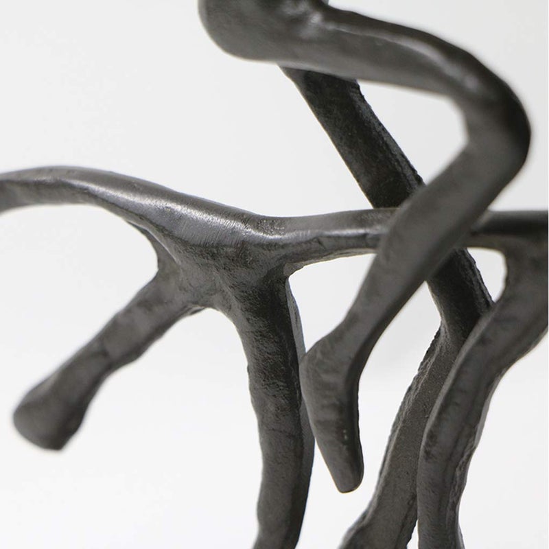 Bitopbi Cast Iron Art Sculpture Home Decoration Statue for The Bicycle Enthusiast Metal Figurine Art Home DÃ©cor for Runner Sportsman Cyclist Bicycle Enthusiast (4# Cyclist) - Image 4