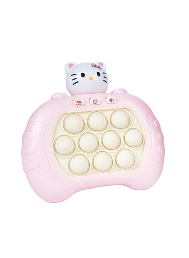 Huitich Hello Kitty Pop Sensory Fidget Toy A Stress Reliever for Kids and Adults White/Pink - Image 1