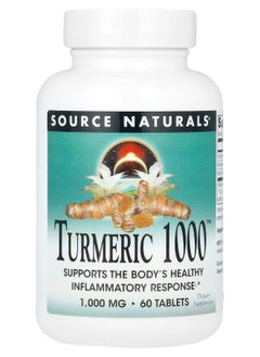 SOURCE NATURALS Turmeric 1000™ 1000 mg 60 Tablets 