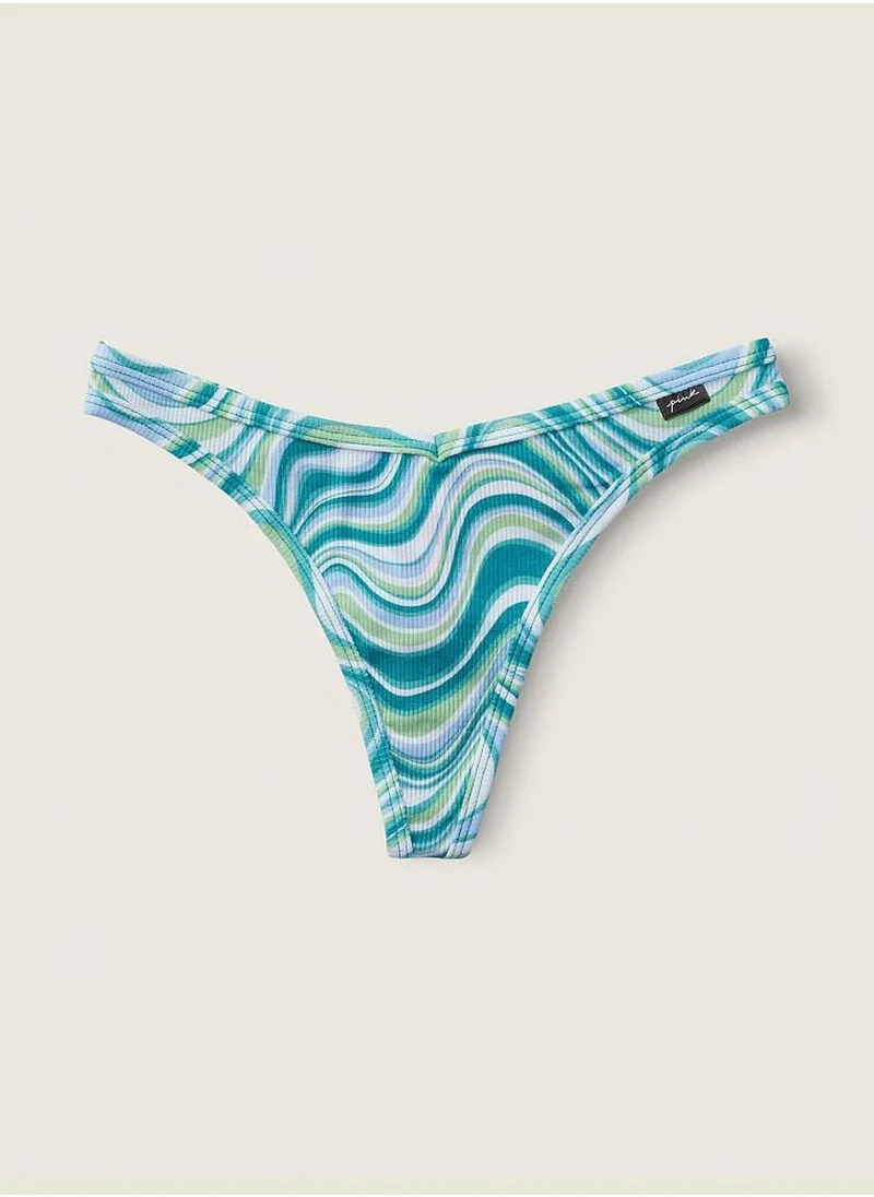 PINK Cotton Thong Underwear