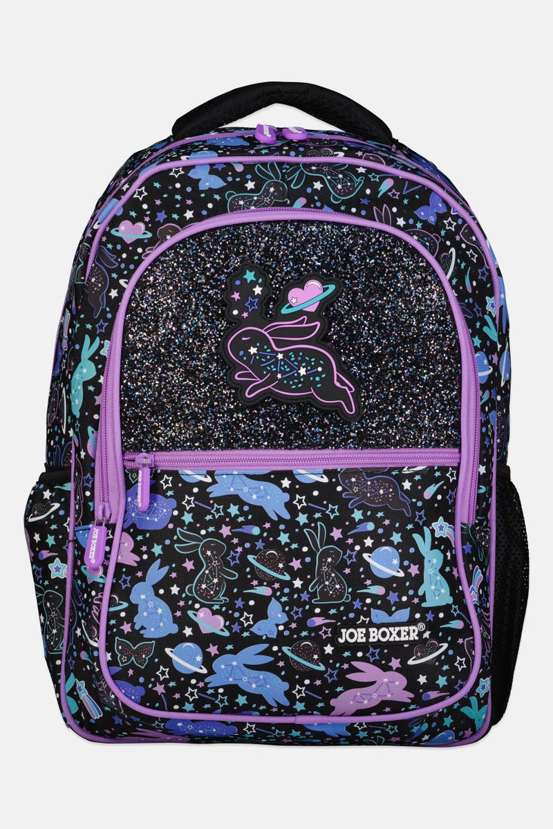 Joe Boxer حقيبة ظهر مطبوعة للأطفال الفتيات، متعددة الألوان - Image 1