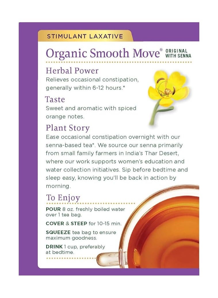 Tm Traditional Medicinal Smooth Move, 16 Teabags - Image 2