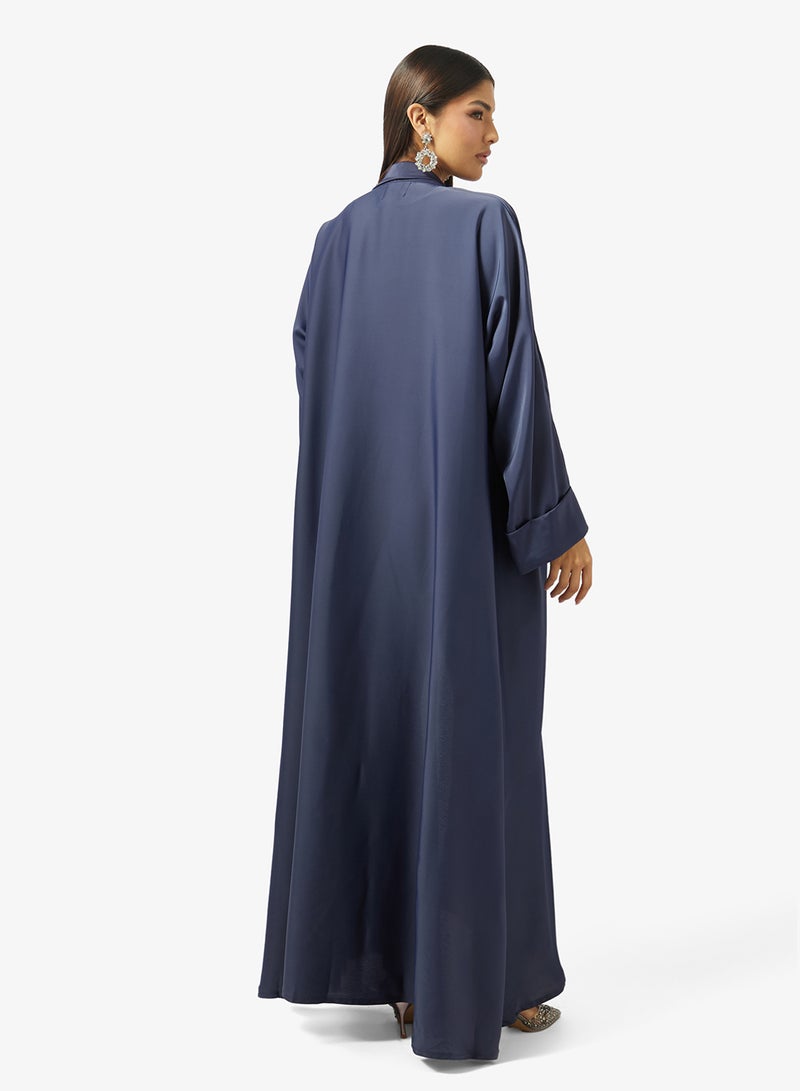 هيا كلوزيت طقم عباية وبنطلون فضفاض - Image 2