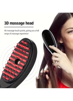 General Therabrush for Hair, Electric Spray Massage Comb with Spray, 3 Modes Vibration Massage Comb, Innovative Hair Restoring Brush, The Ultimate Hair Restoration Tool  - Image 2