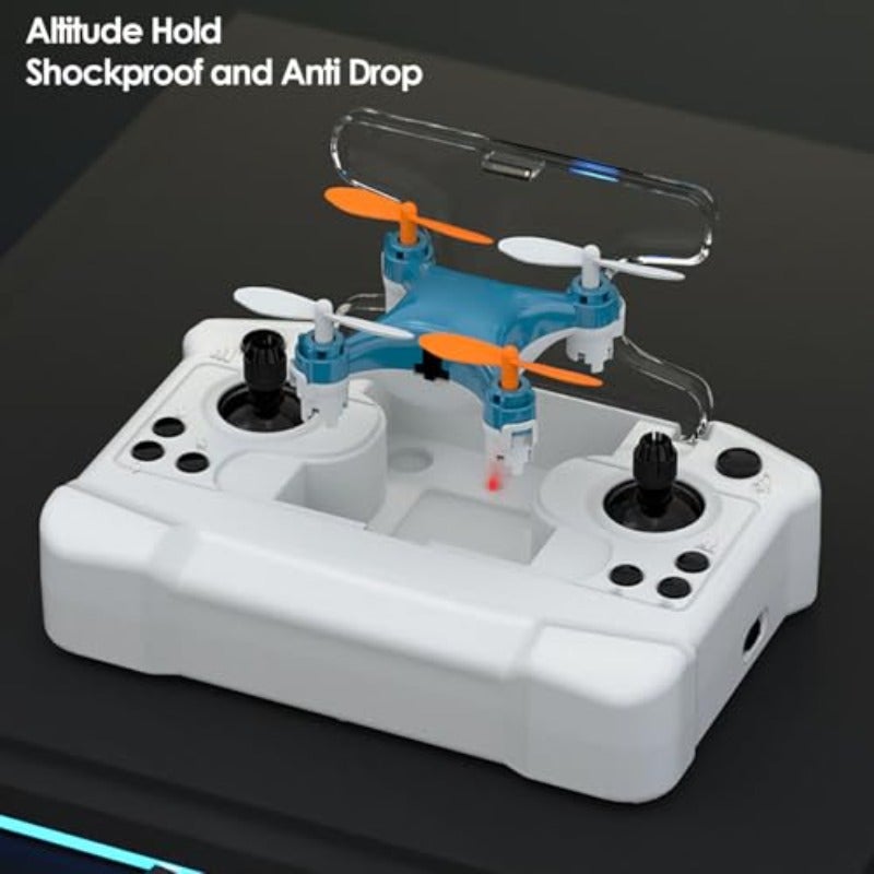 Mini Drone RC Quadcopter With LED Lights Safety Frame - Image 5