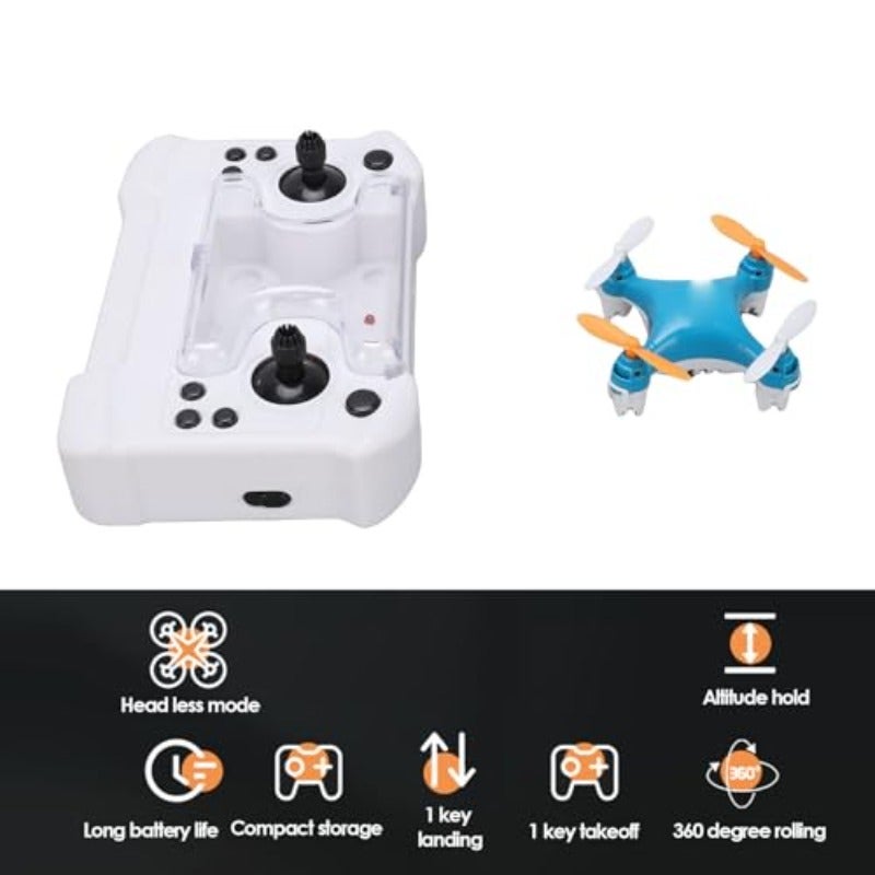 Mini Drone RC Quadcopter With LED Lights Safety Frame - Image 4