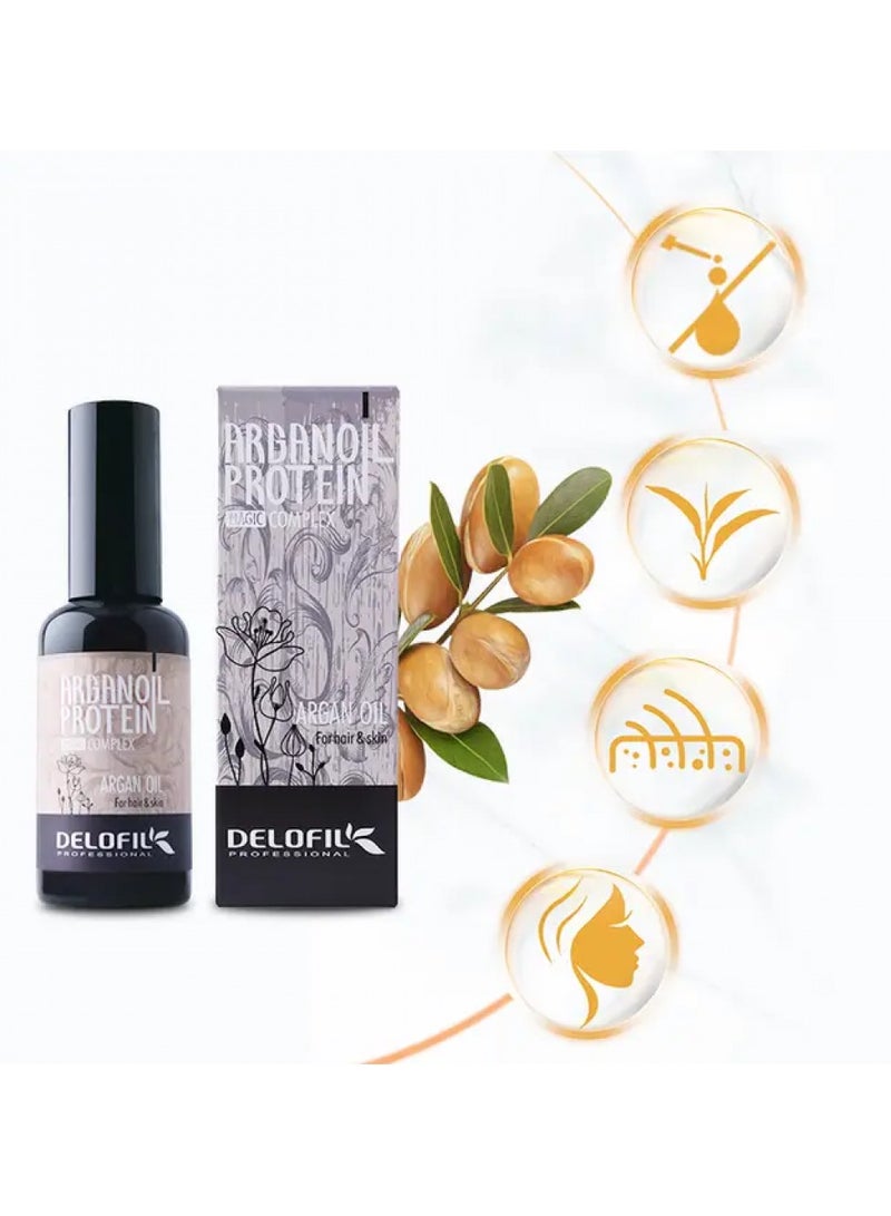 Delofil Argan Oil Protein 50ml - Image 3