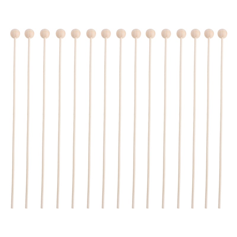 30 pcs Fragrance Diffuser Wood Bead Diffuser Sticks for Home Office Spa - Image 1