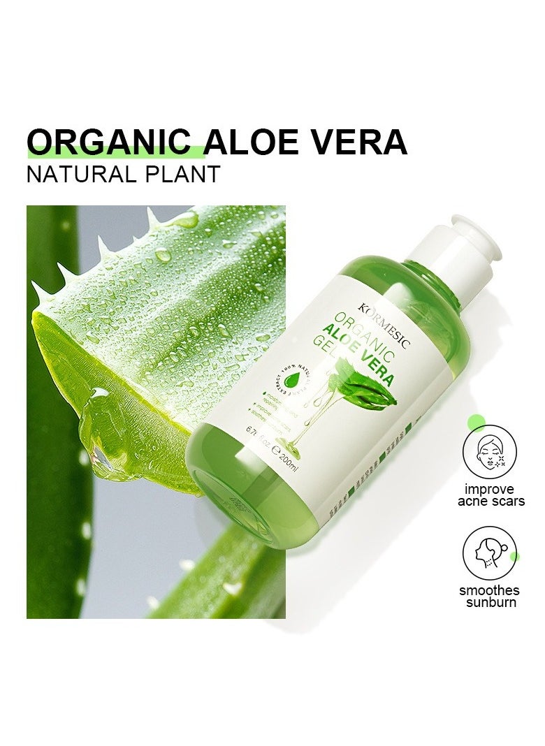 Kormesic - Organic Aloe Vera Gel 200ml - Image 1