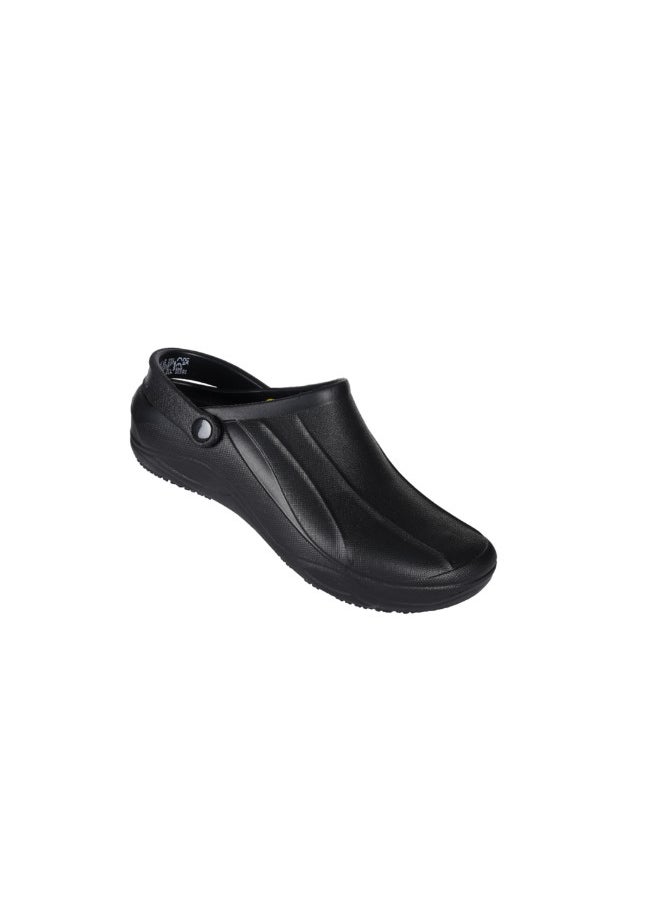 SAFETY JOGGER - 189-38 Safety Jogger Mens Clogs SMOOTH OB Black - Image 1
