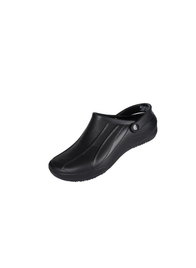 SAFETY JOGGER - 189-38 Safety Jogger Mens Clogs SMOOTH OB Black - Image 1