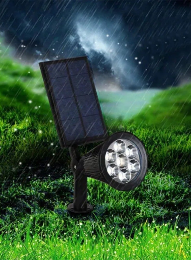 الثريات كشاف إضاءة شمسي للأشجار والحدائق مقاوم للماء – مصباح خارجي LED عالي السطوع يعمل بالطاقة الشمسية لتزيين الحدائق والممرات - Image 5
